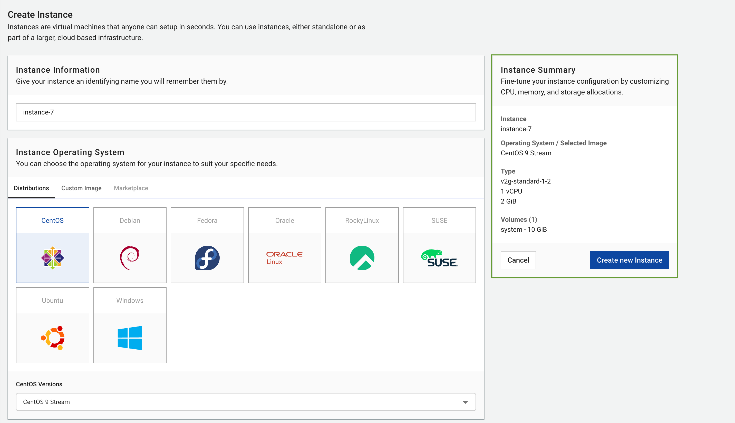 Figure needed: Configuration review interface showing all selected settings in a summary format