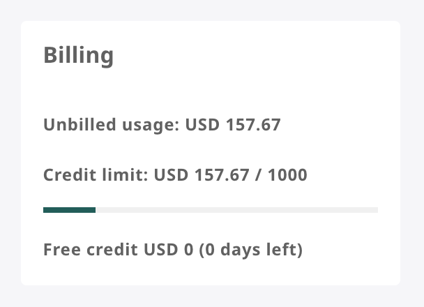 Billing Information