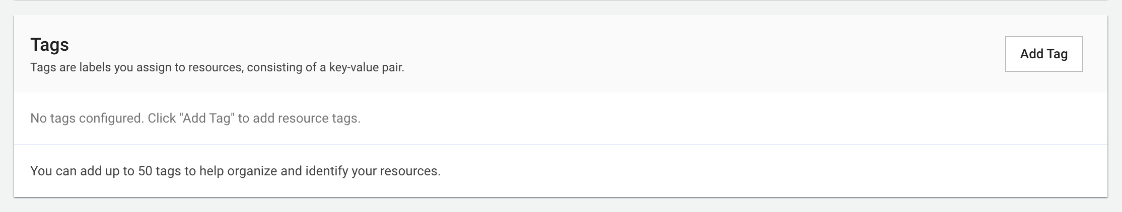 NodeGroup Tags Configuration