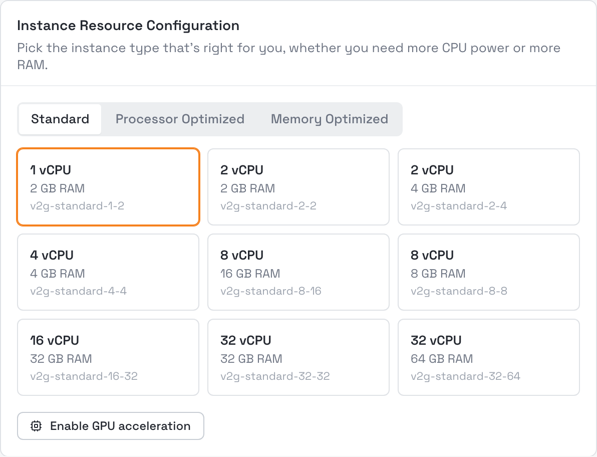Resource configuration