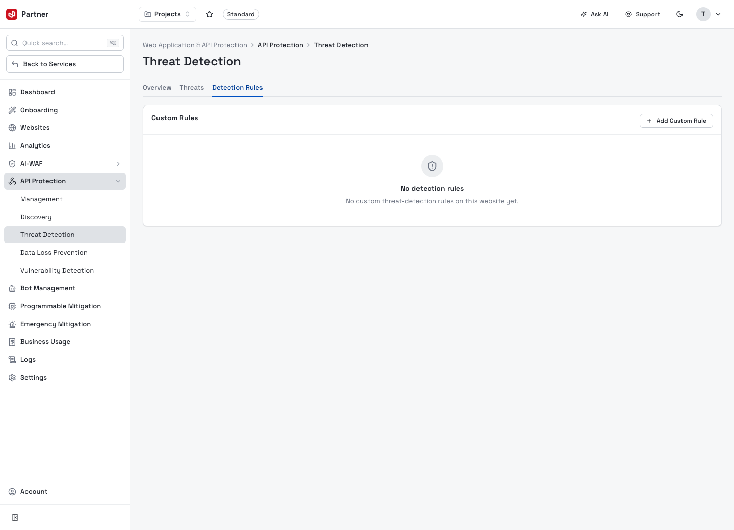 API Protection — Threat Detection (Detection Rules)