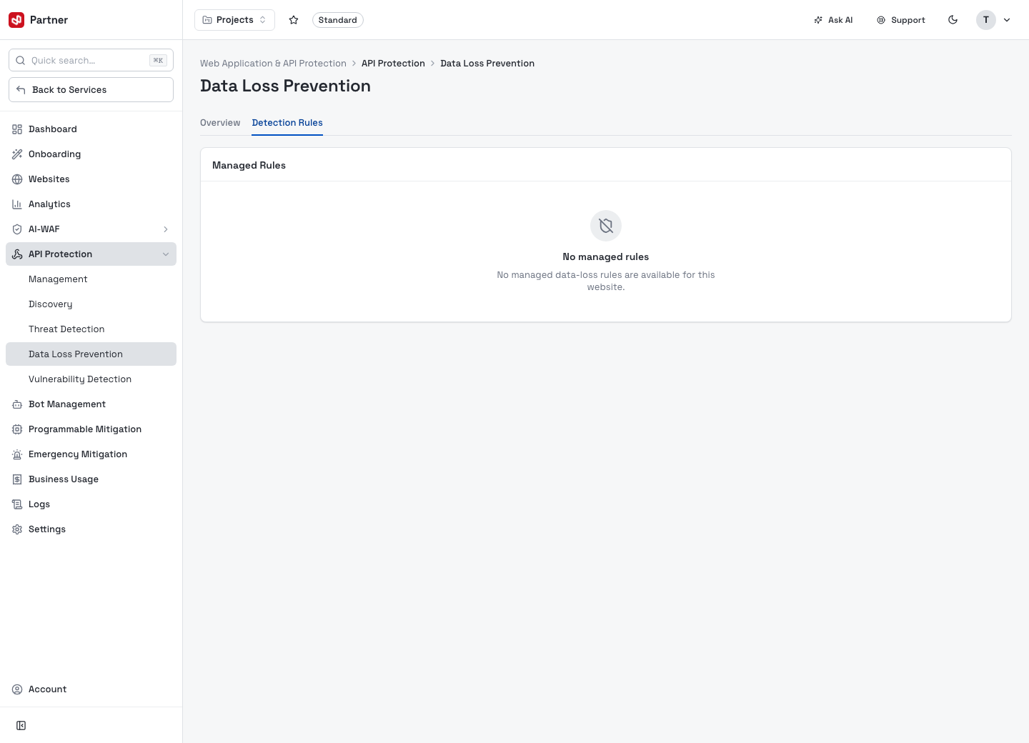 API Protection — Data Loss Prevention (Detection Rules)